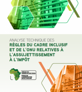 Analyse technique du Cadre inclusif et des règles fiscales des Nations Unies