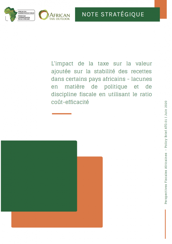 Impact de la taxe sur la valeur ajoutée sur la stabilité des recettes dans certains pays africains – Écarts de politique et de conformité à l'aide du critère C-efficience