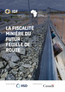 L'avenir de la fiscalité des ressources : une feuille de route