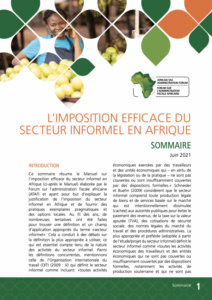 RÉSUMÉ : La fiscalité efficace du secteur informel en Afrique