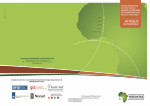 ÉTUDES RÉGIONALES DE L'ATAF SUR LES PRIORITÉS DE RÉFORME DES ADMINISTRATIONS FISCALES AFRICAINES EN AFRIQUE DE L'OUEST