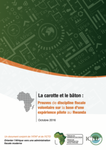 La carotte et le bâton : données probantes sur la conformité fiscale volontaire issues d'une expérience pilote sur le terrain au Rwanda