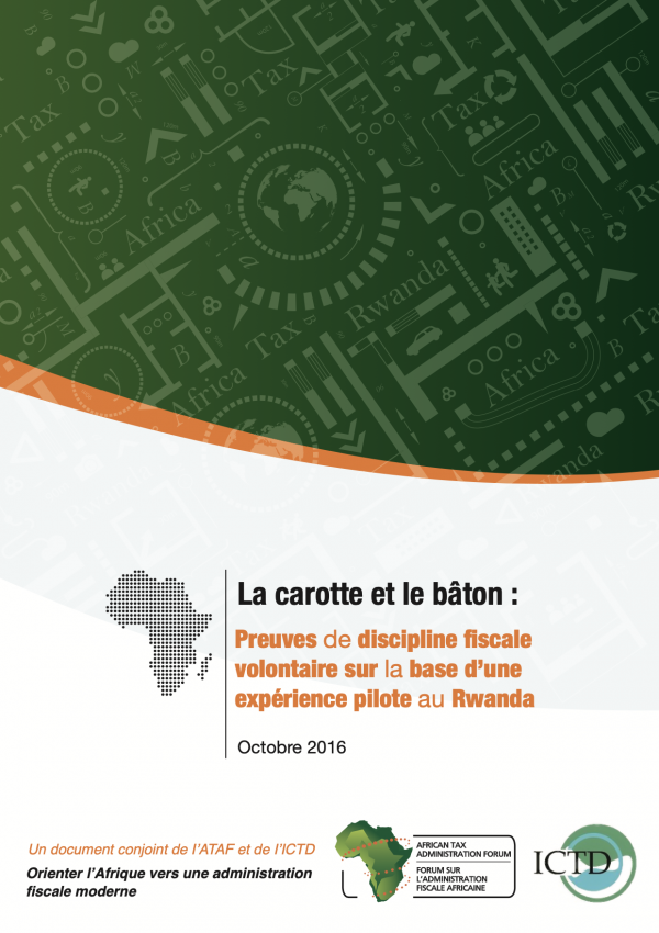 La carotte et le bâton : données probantes sur la conformité fiscale volontaire issues d'une expérience pilote sur le terrain au Rwanda